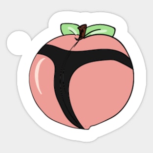 Peachy Sticker